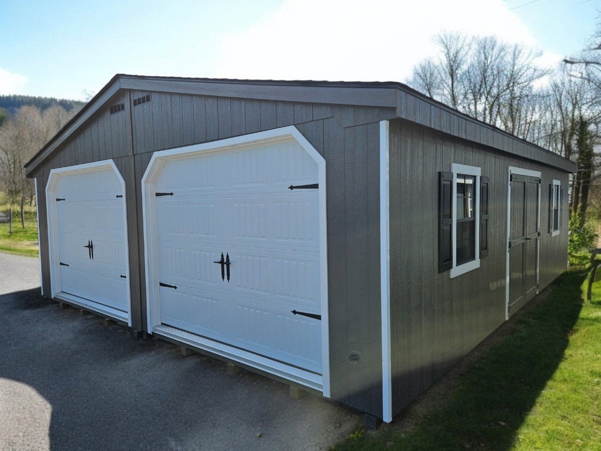 Double Wide Garages